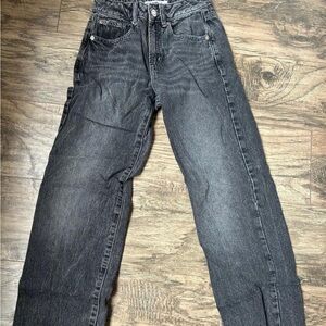 Garage Men's Dark Gray Relaxed Jeans